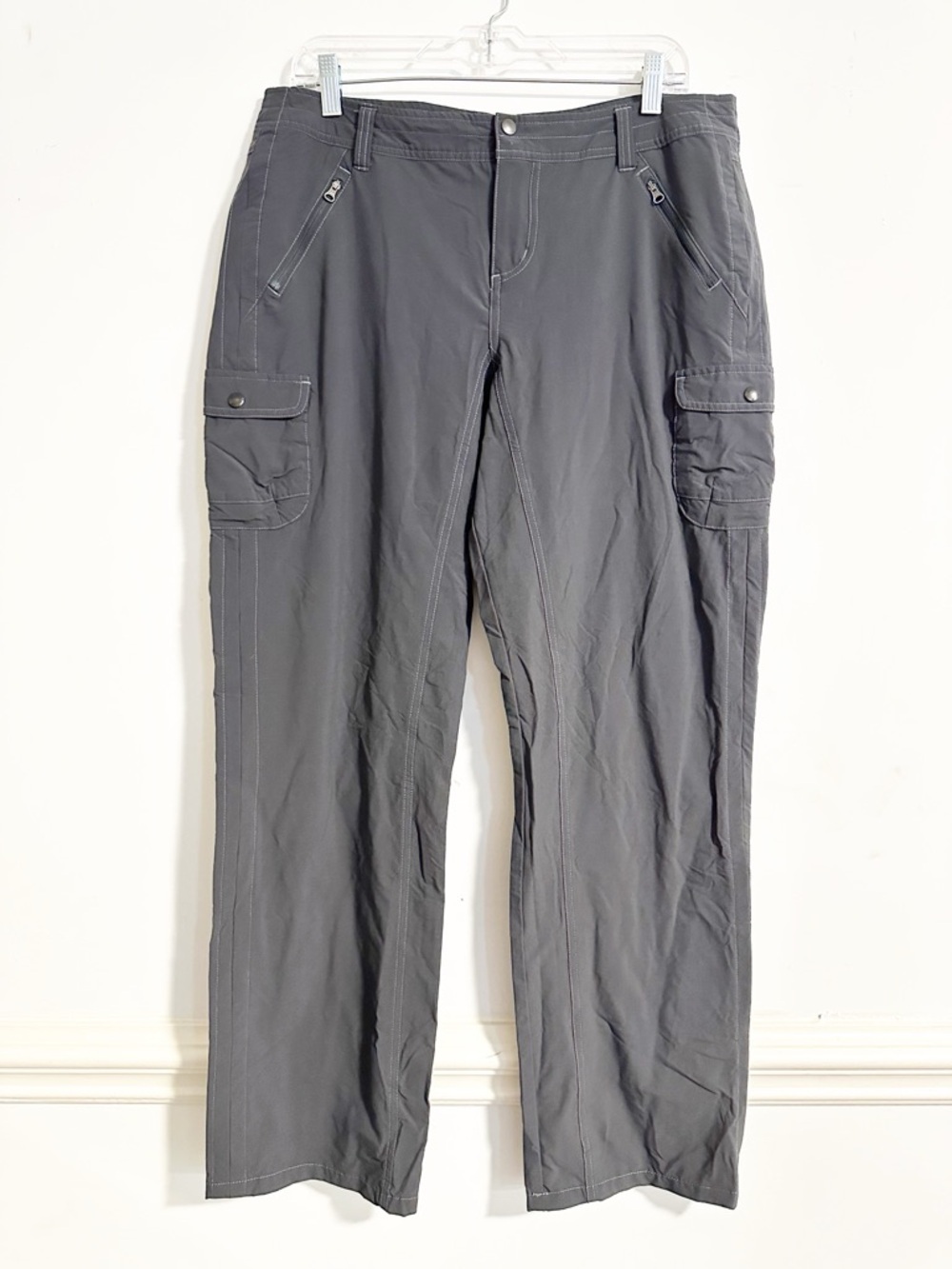 Kuhl Splash Roll Up Pants Gray Women's Size 14 Regular Hiking